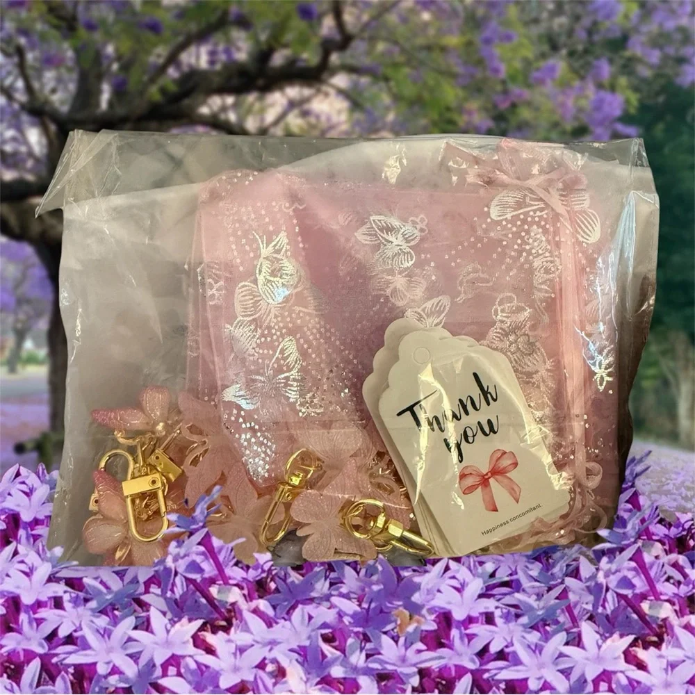 NWT-Butterfly Keychain Gift Set-36 pieces